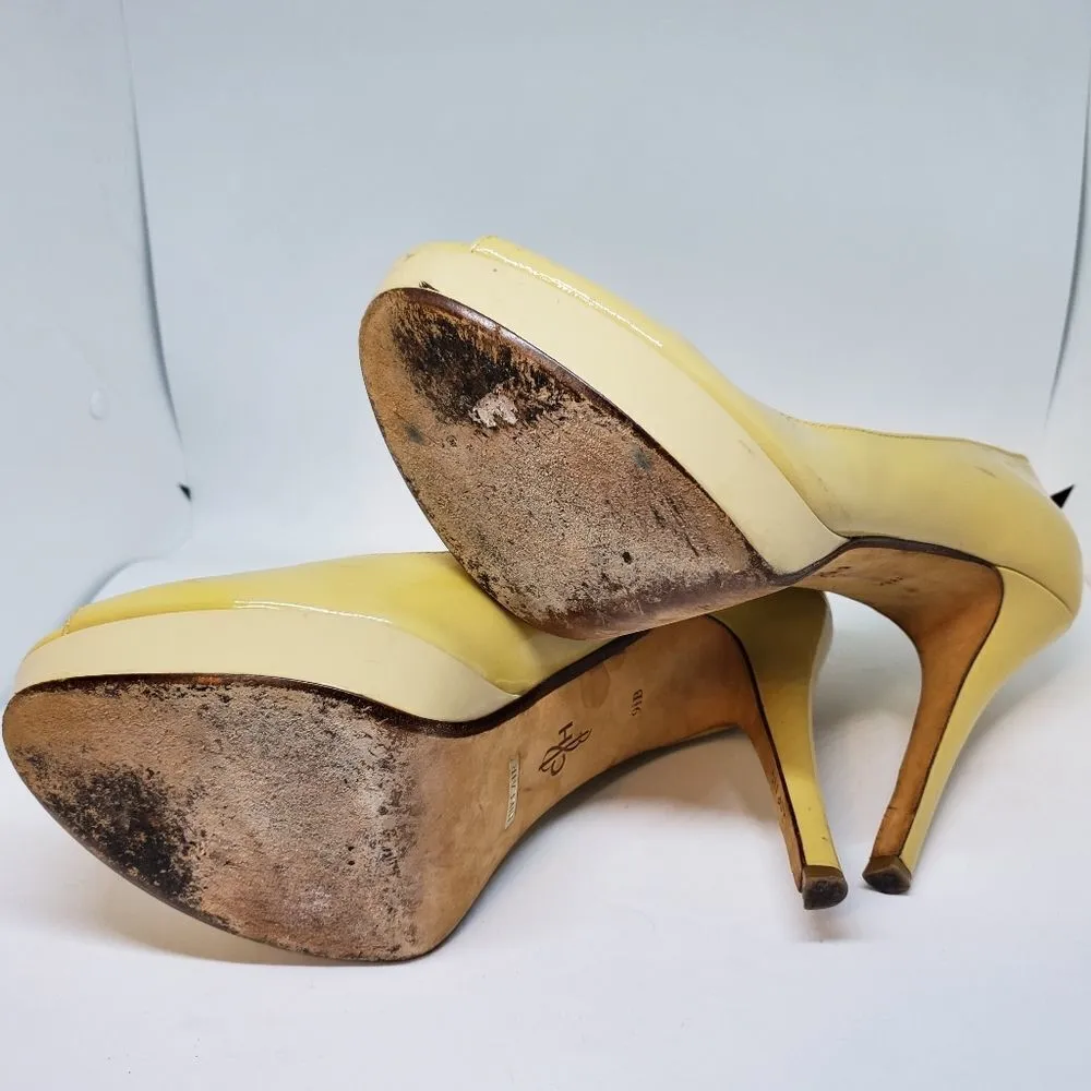 Cole Haan Chelsea Nike Air Peep Toe Heels (9.5) - Image 6