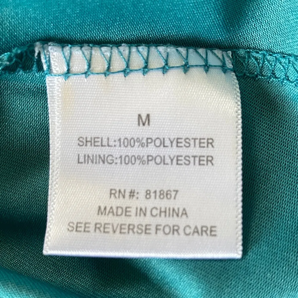 JJ basics J.J. Basics women’s size M fully lined adjustable spaghetti straps multi… - Image 14