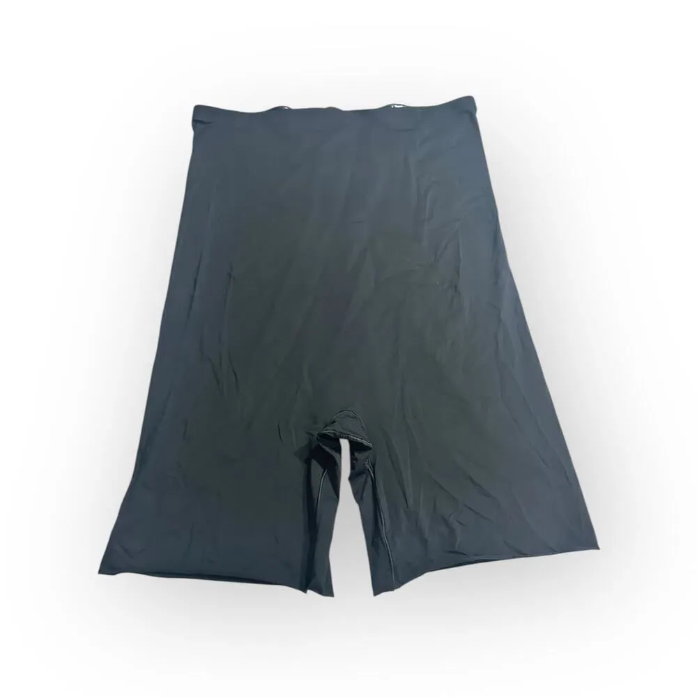 Spanx Mid-Thigh Shorts Women's Plus 2X Black Compression Lightweight Smoothing - Image 4