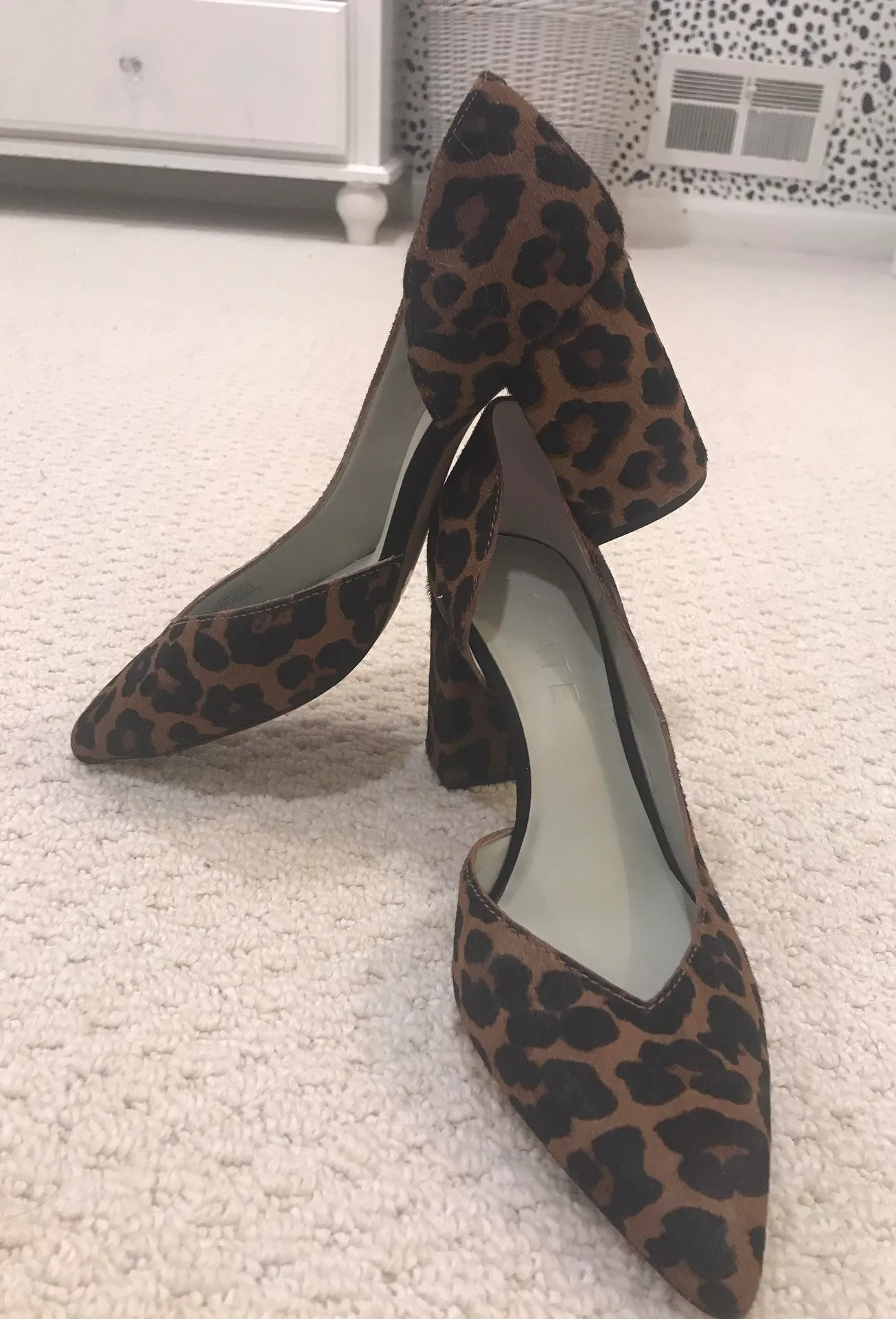 1. State Cheetah Print Heels - Image 3
