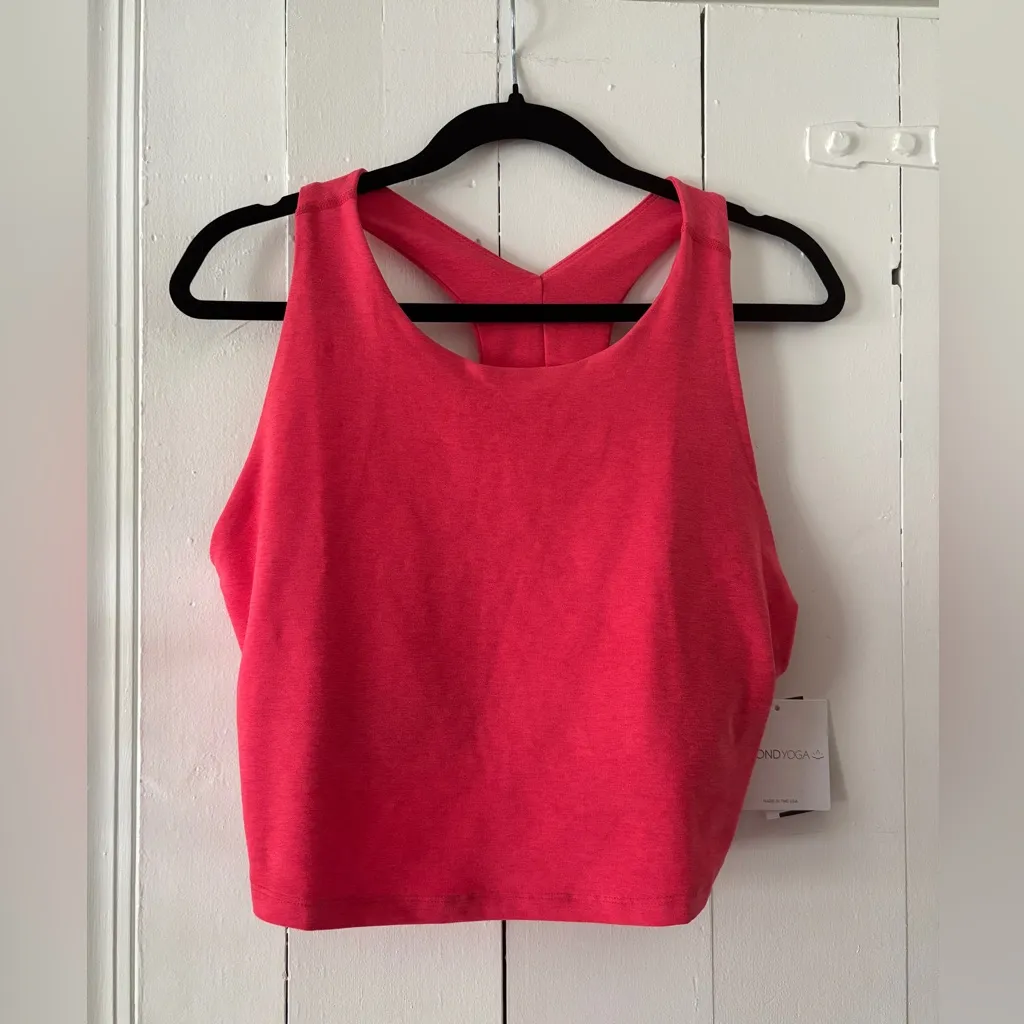 NWT Beyond Yoga Spacedye Focus Cropped Tank Size 1X - Image 2