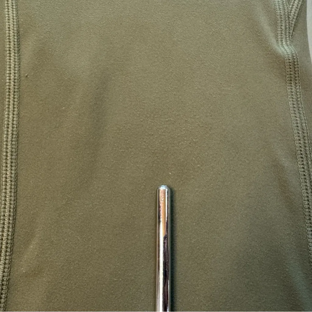 BUFFBUNNY Monarch High Rise Leggings – Olive Green | Size Medium - Image 14