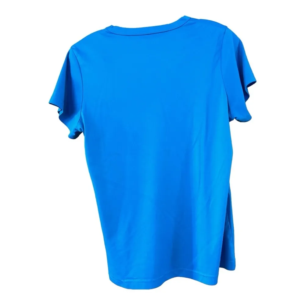 SJ Riding Camp Blue Athletic Tee Shirt Women’s Size Large - Image 2