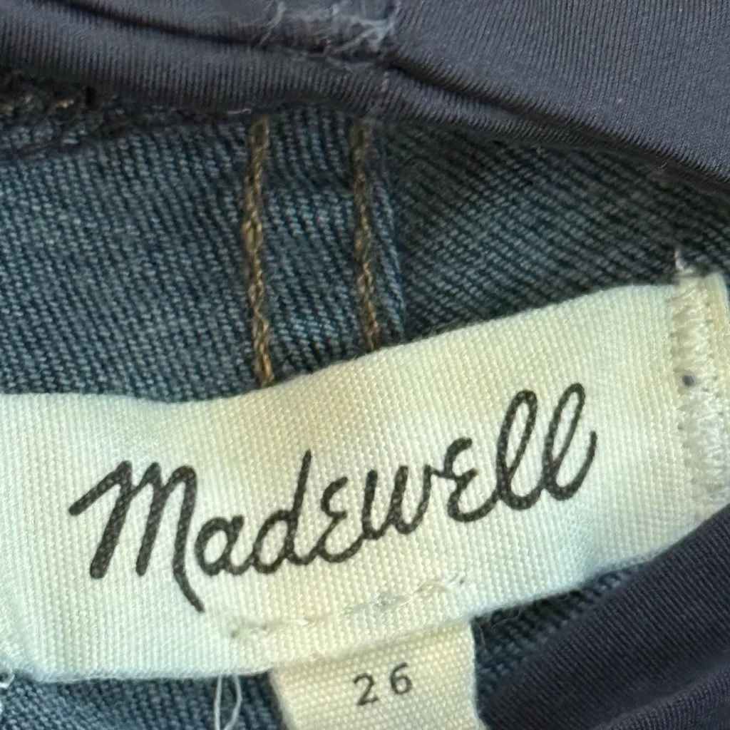 Madewell Maternity Over-the-Belly Skinny Jeans in Hayes Wash | 26 - Image 5