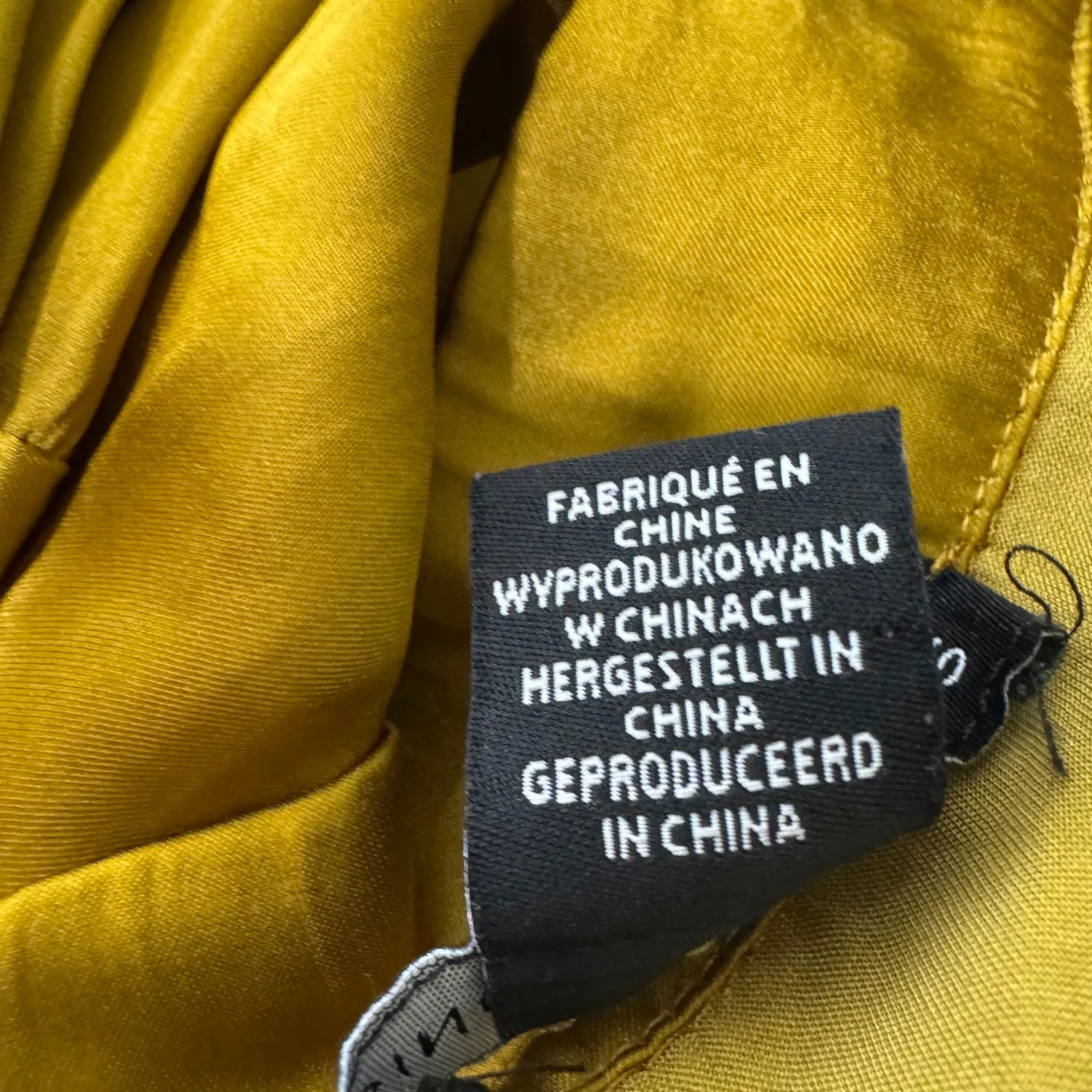 Sincerely Jules Olive Green Silky Draped Wrap Thong Bodysuit Size Large - Image 8