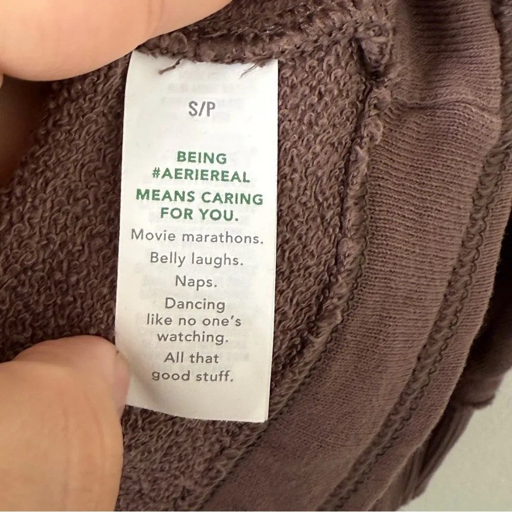 {S} Aerie Oversized Beach Weekend Hoodie Pullover Sweatshirt - Image 5