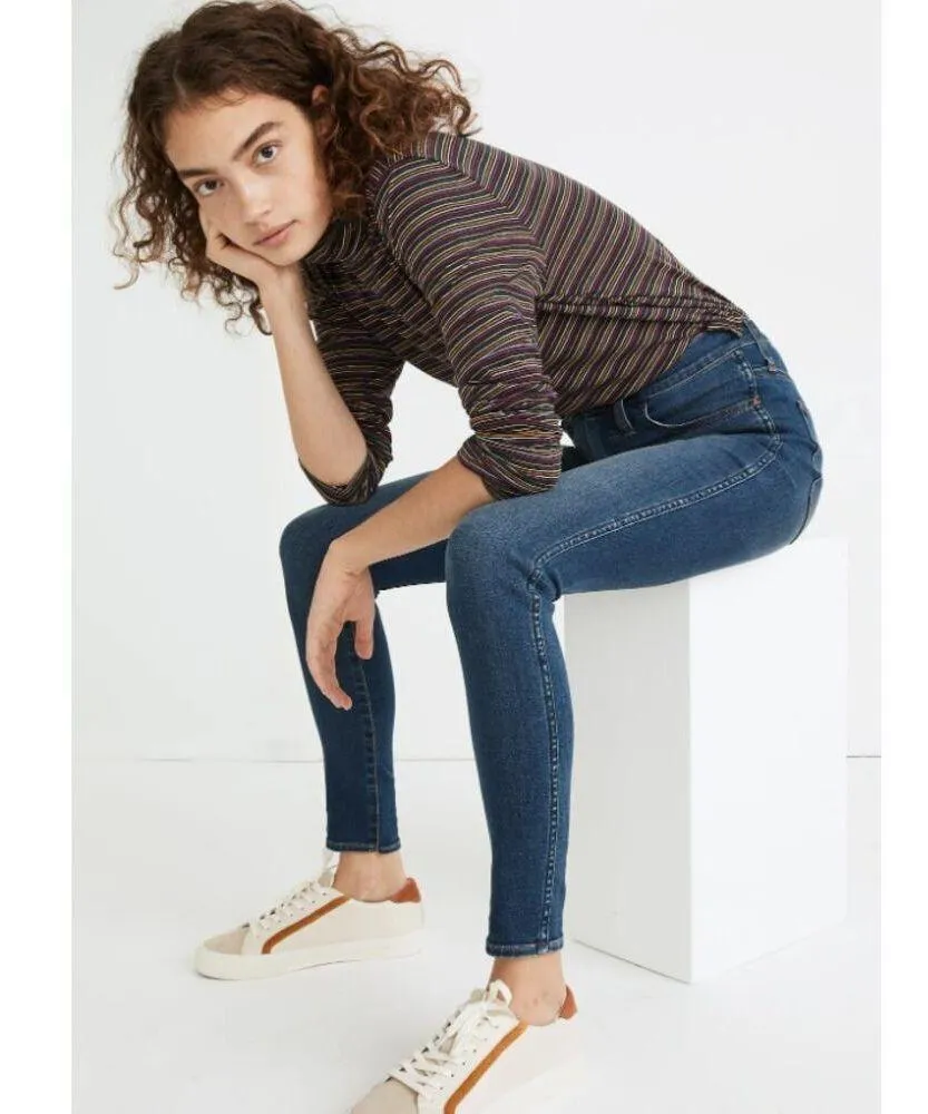 Madewell Tall 10" High Rise Roadtripper Supersoft Jeans Playford Wash 25 Tall - Image 2