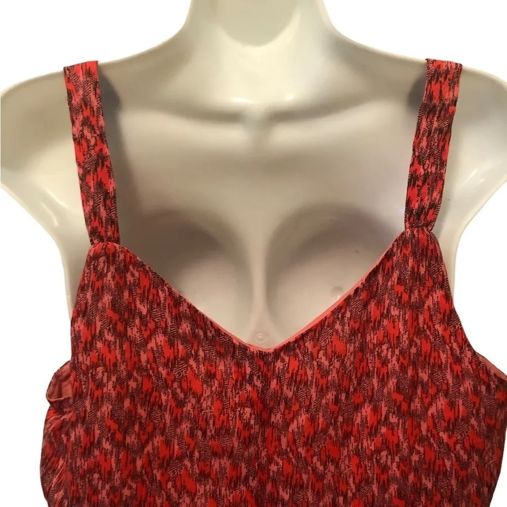 Joie Tiered Maxi Dress Sz M Tea Rose 100% Cotton Pair With Jean  Jacket For Fall - Image 4