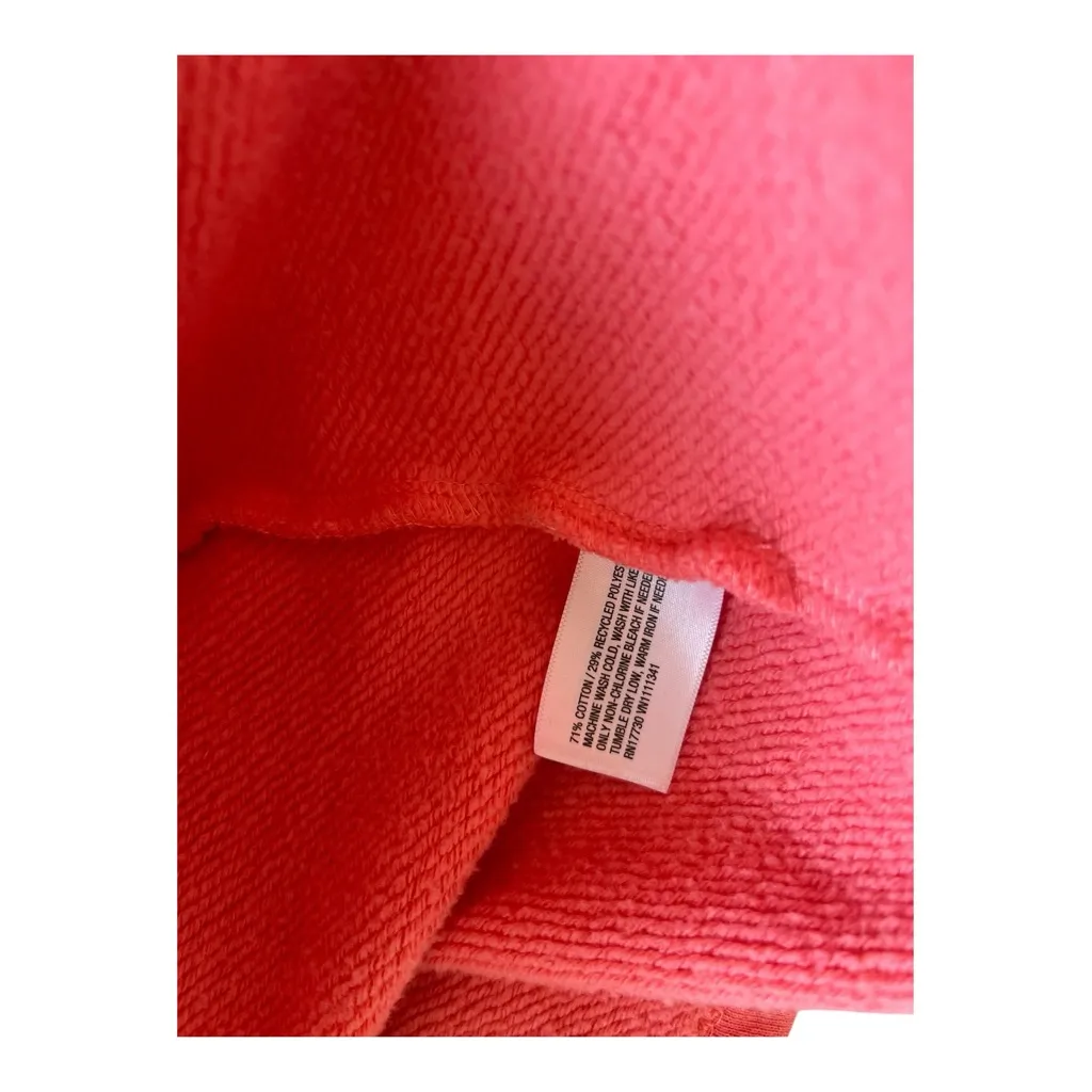 Universal Threads Universal Thread Oversized Coral Hoodie Dress Size S - Image 9