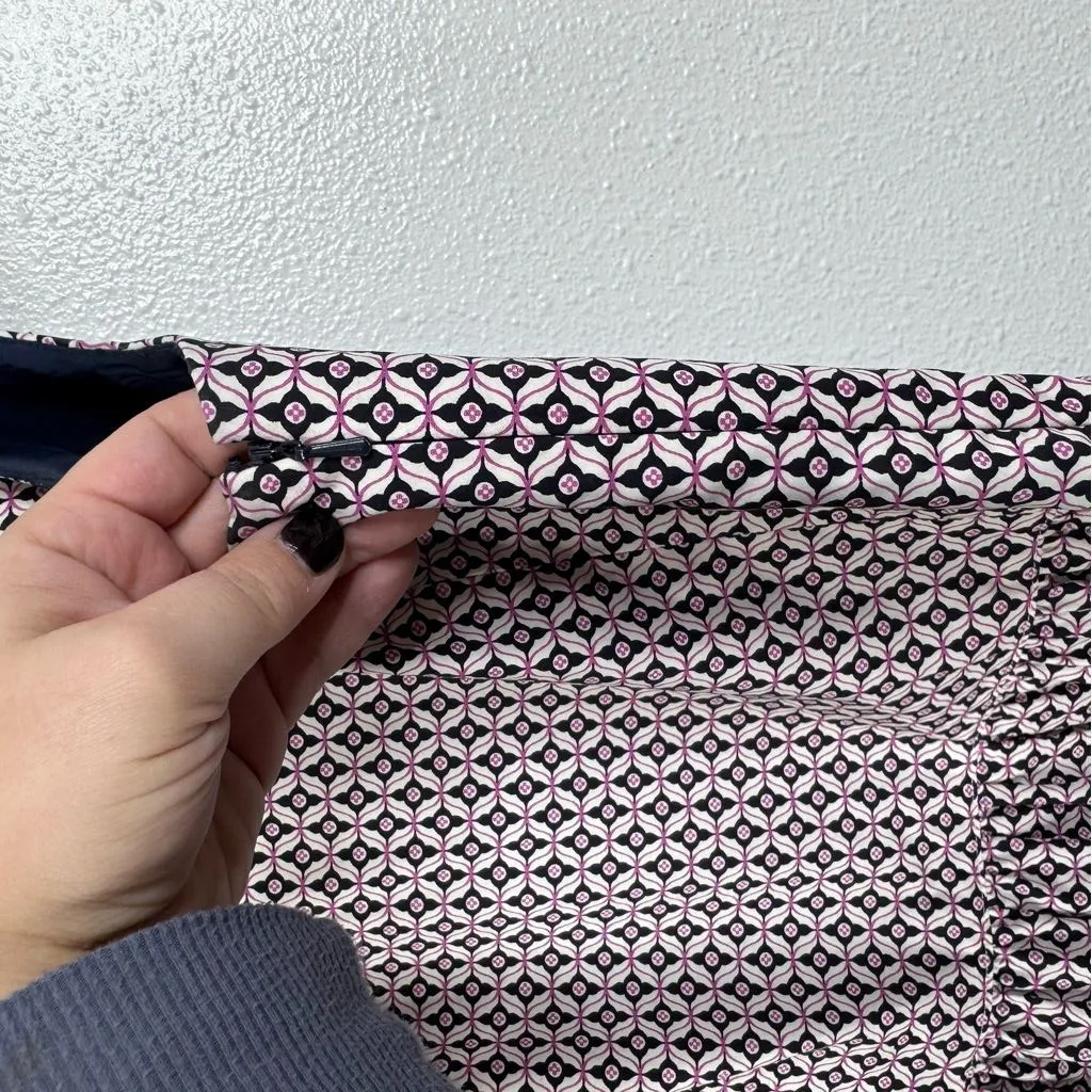 Brooks‎ Brothers 346 Geometric Print Sleeveless Dress Size 4 - Image 7