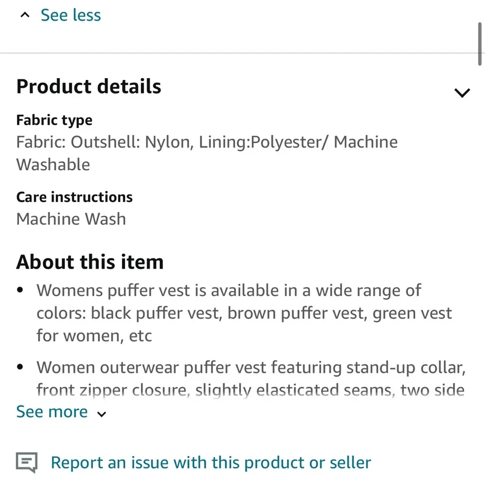 Amazon Puffer Vest - Image 7