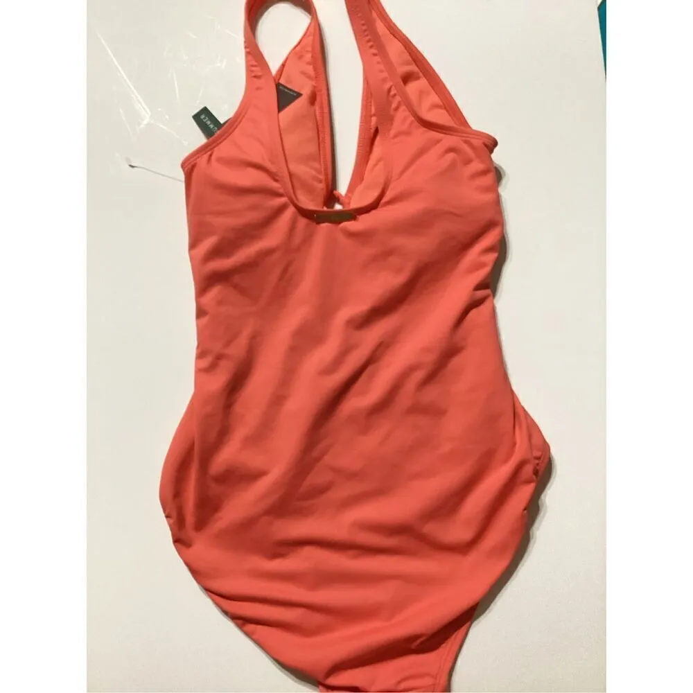 New. Lauren Ralph Lauren apricot One Piece Swimsuit. Size 8. Retails $129 - Image 7