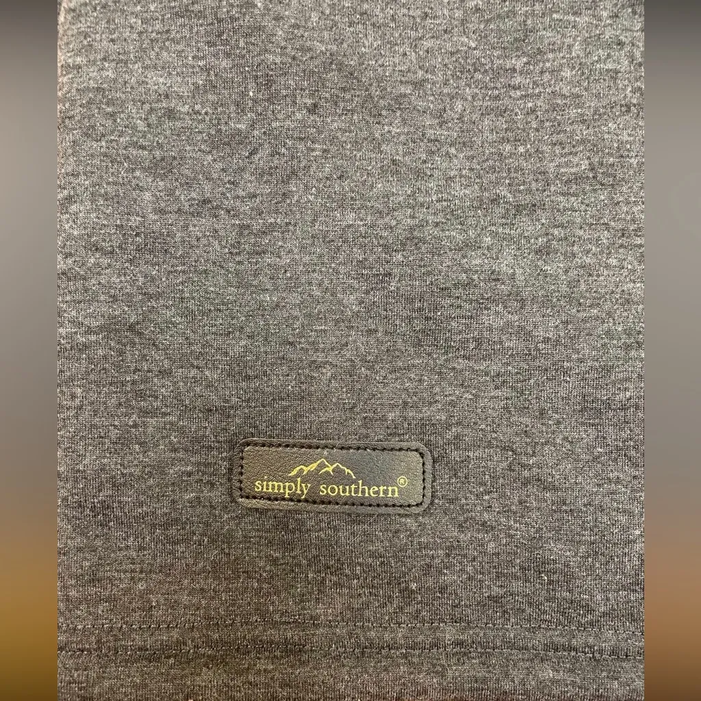 Simply Southern Women’s Sherpa Lined Sleep Gown Dress Cozy Lounge 3D Yarn Small - Image 4