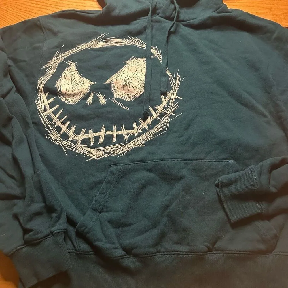 Disney store jack skellington hoodie small - Image 3