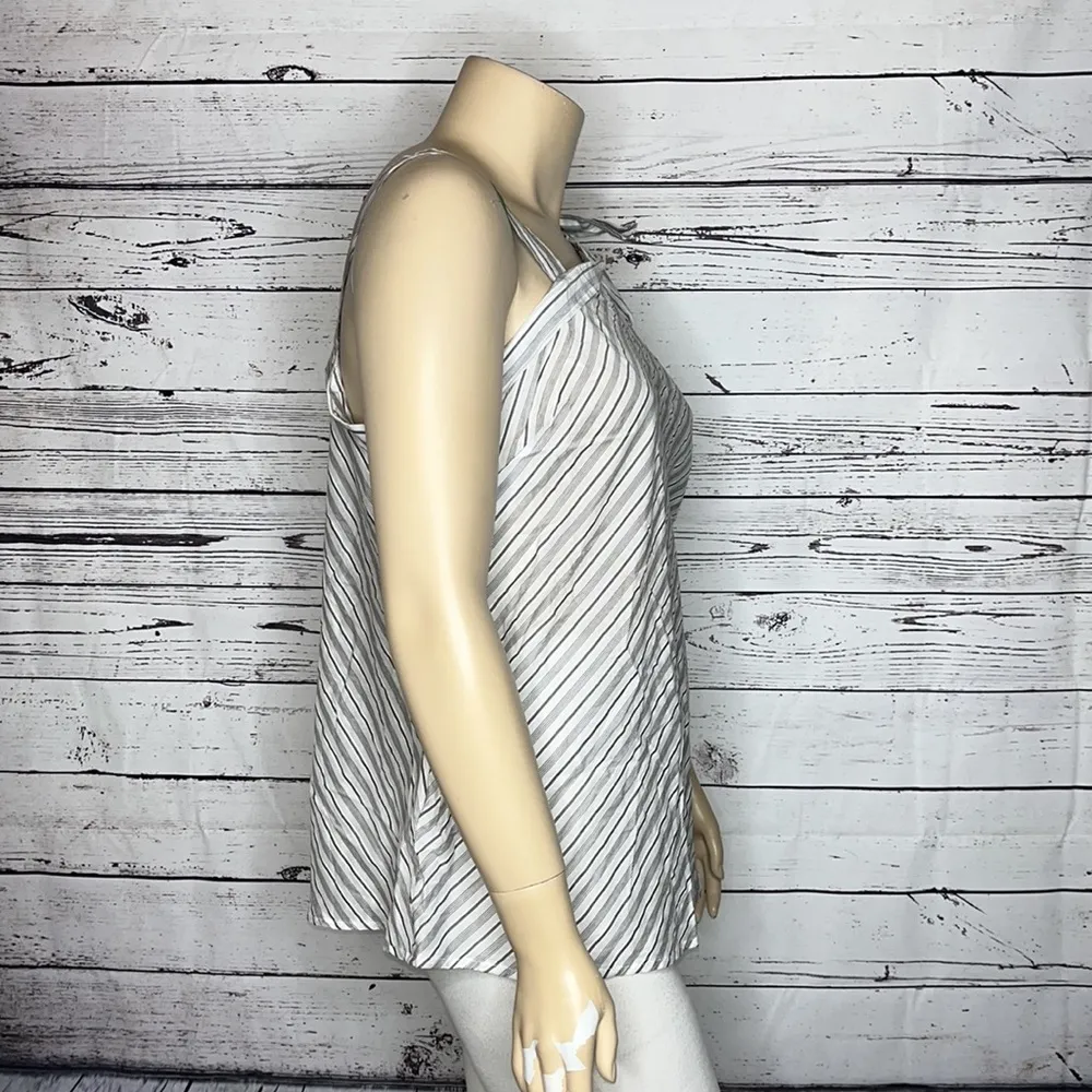 7th Avenue New York & Company NWT Size XL Striped One Sleeve Shirt Top - Image 4