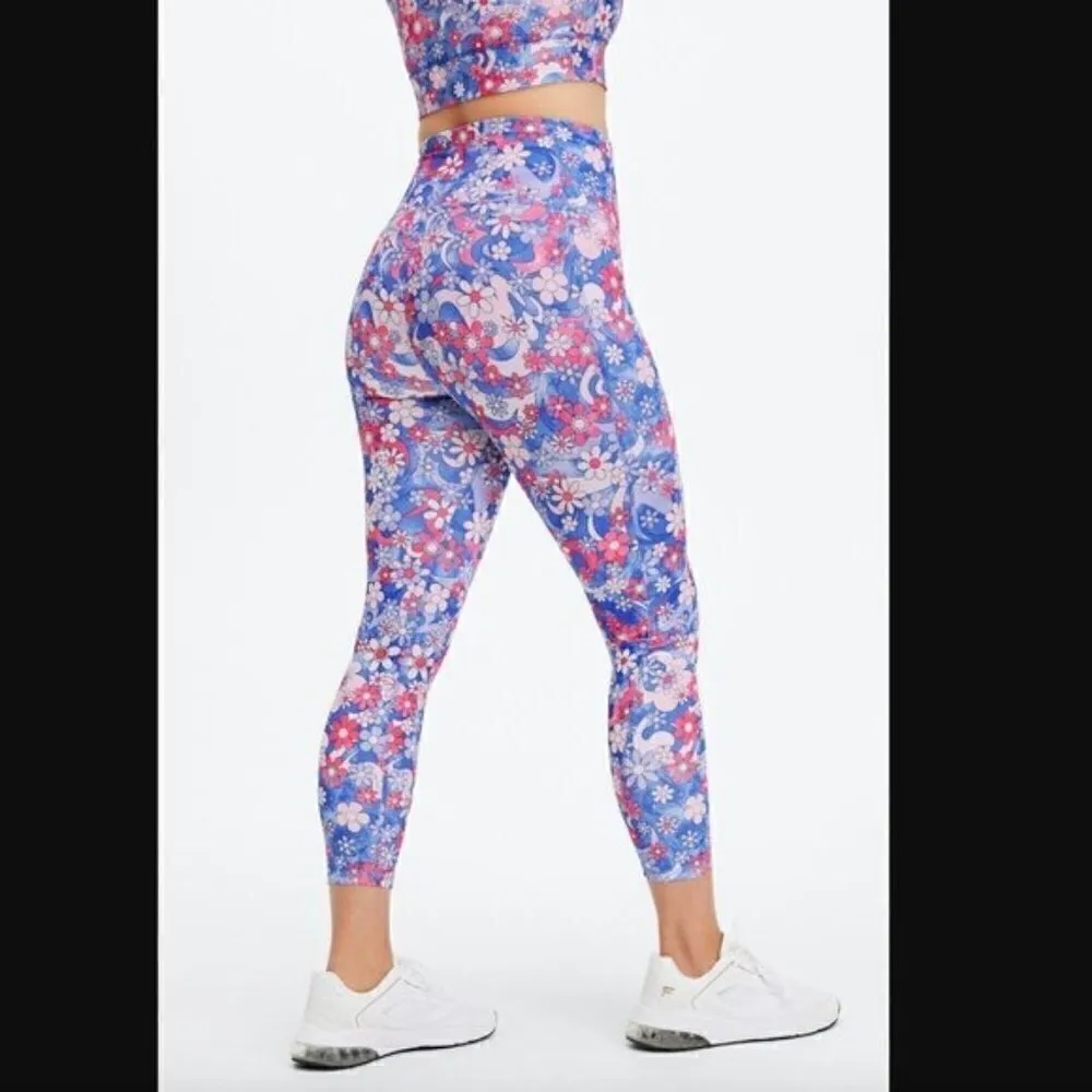 Fabletics PureLuxe Harlyn Sports Bra & Leggings Set S High-Waist Activewear - Image 13