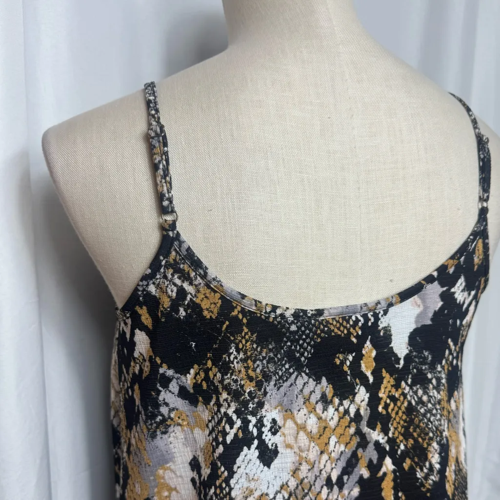 Jennifer Lopez Y2K Snakeskin Print Adjustable Spaghetti Strap small NWOT - Image 8
