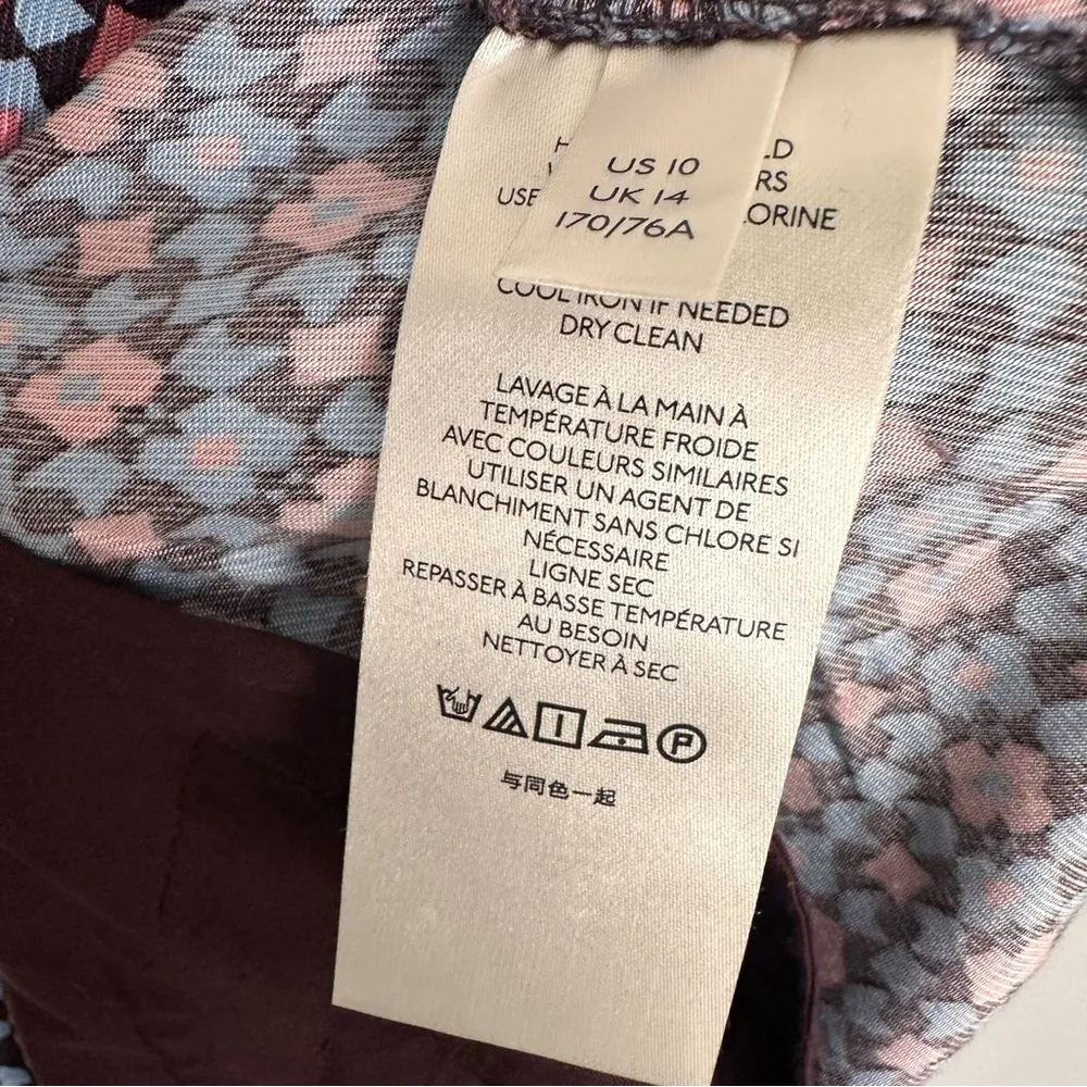 Maeve by Anthropologie Retro Geometric Print Wide-Leg High Waist Pants Size 10 - Image 14