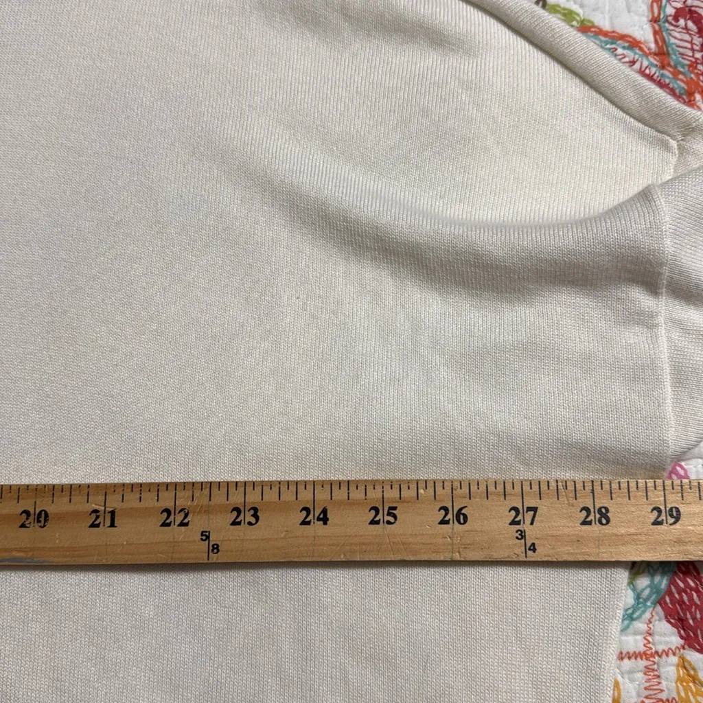 Wonderly women’s plus size 1X flyaway dolman sleeve sweater blue dip hi low NWT - Image 2