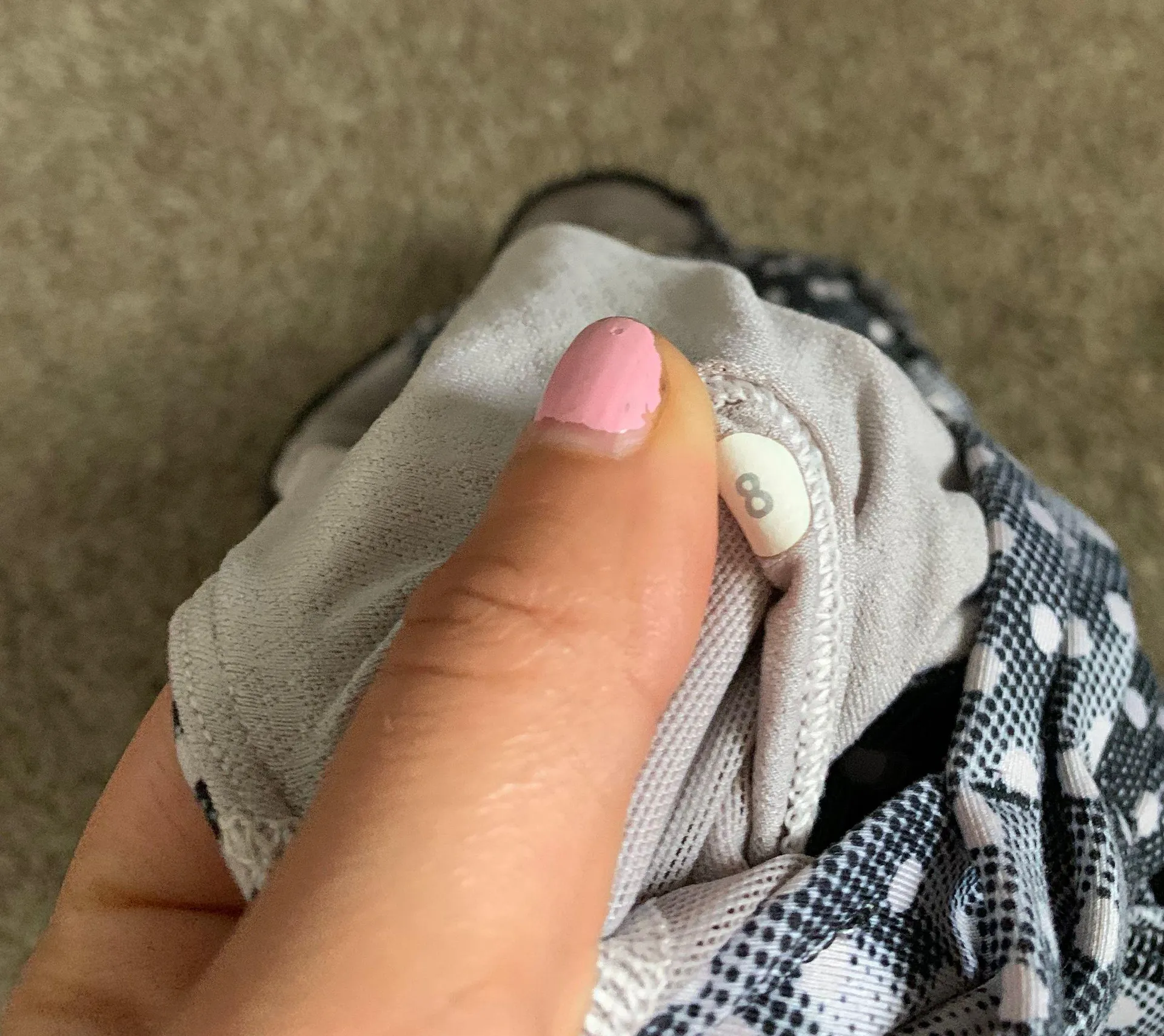 Black Top With Bra - Image 4