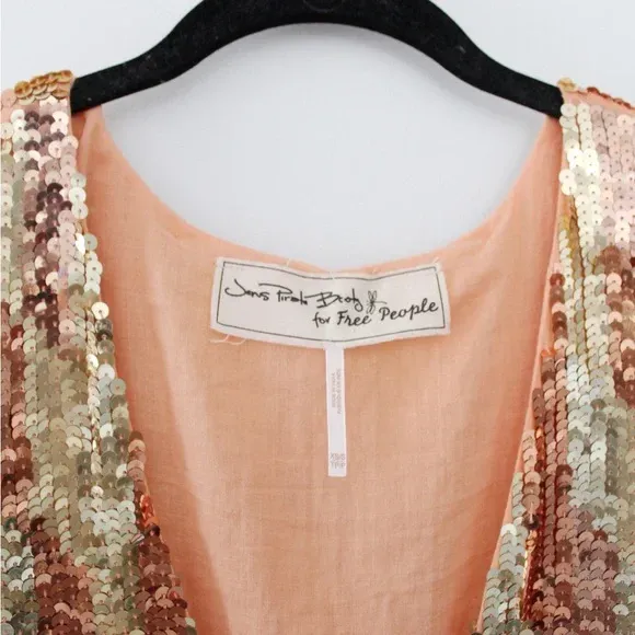 / Jen’s Pirate Booty Checkered Sequin Mini Boombox Dress Size XS/S - Image 13