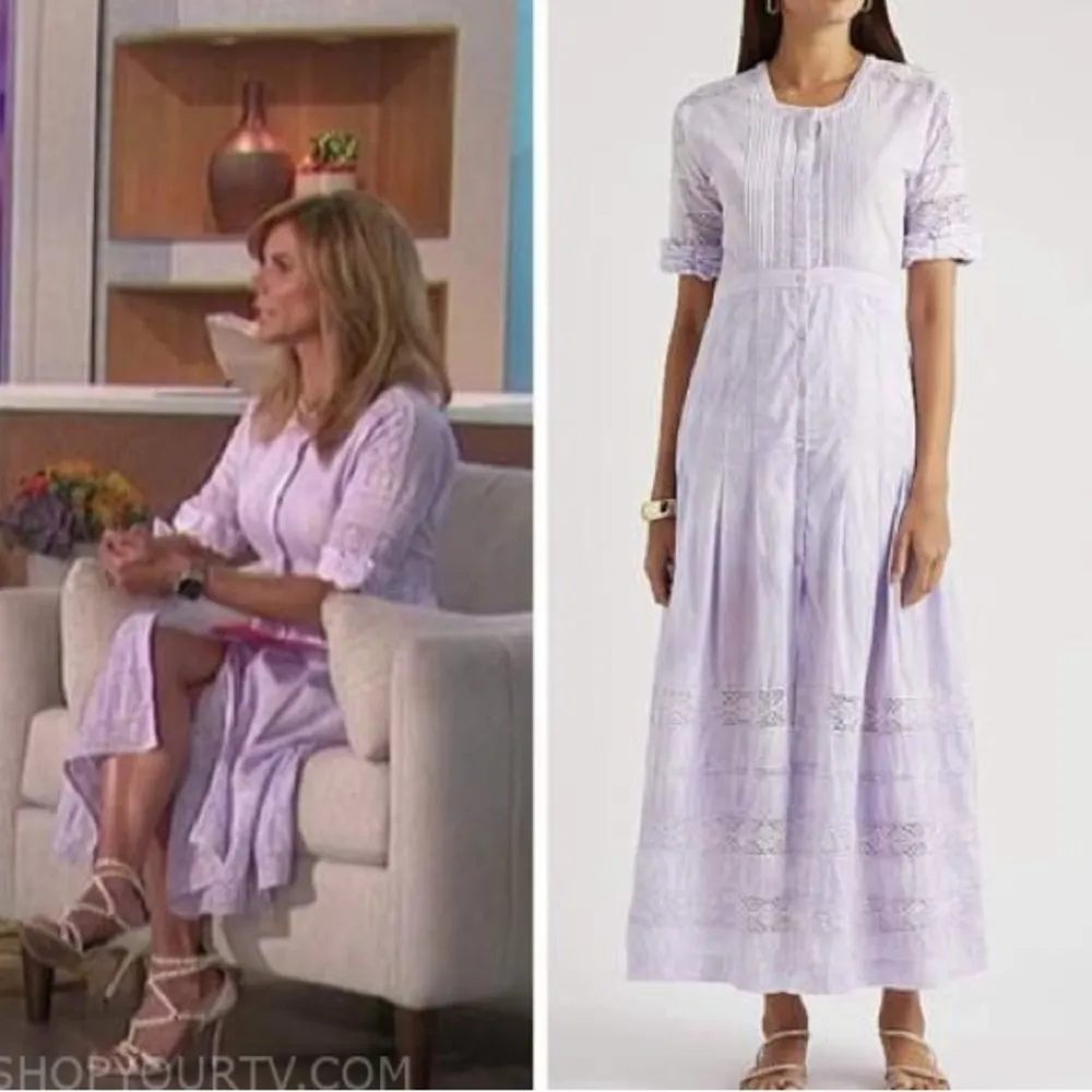 LoveShackFancy Edie Lace Short Sleeve Shirt Dress, Size XS NWT $325 SOLD OUT! - Image 15