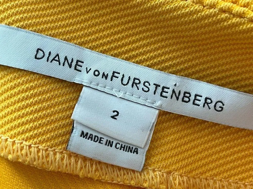 Diane von Furstenberg Camisha Mini Skirt - Size 2 - Image 6