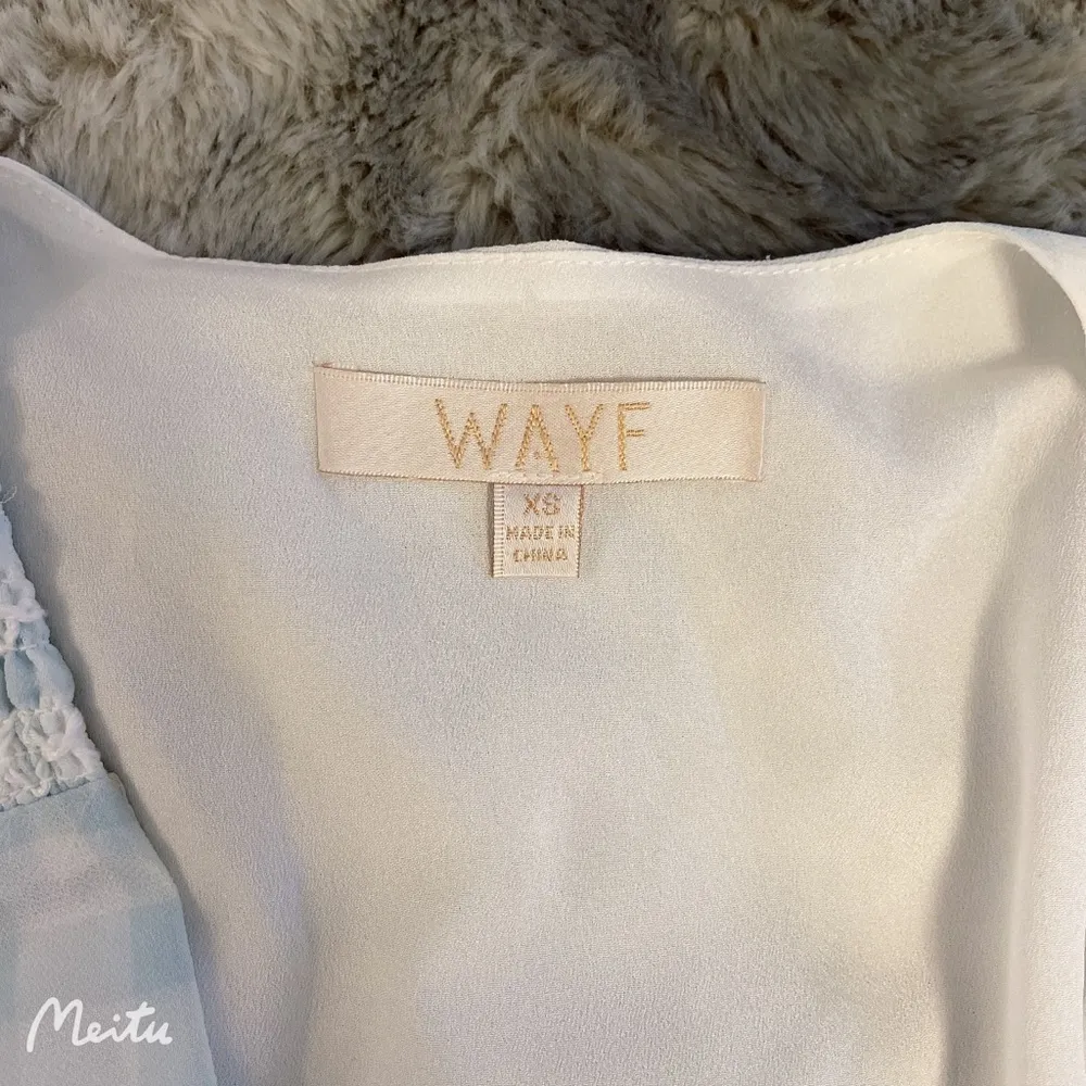 Pastel Blue White Plaid Princess Norah Smocked Waist Ruffle Blouse Crop Top - Image 6