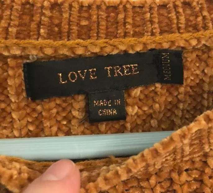 Love Tree Yellow Sweater - Image 4