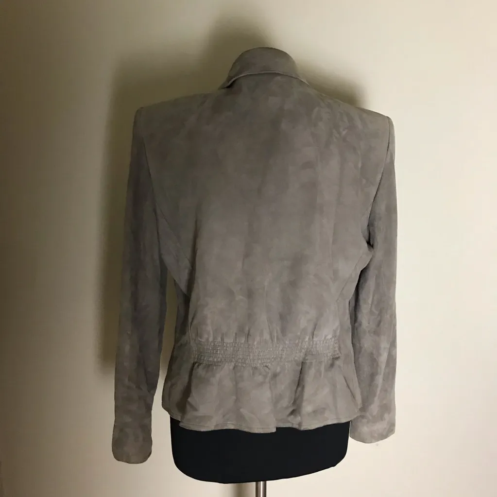 Carlisle Gray Suede Jacket - Image 4