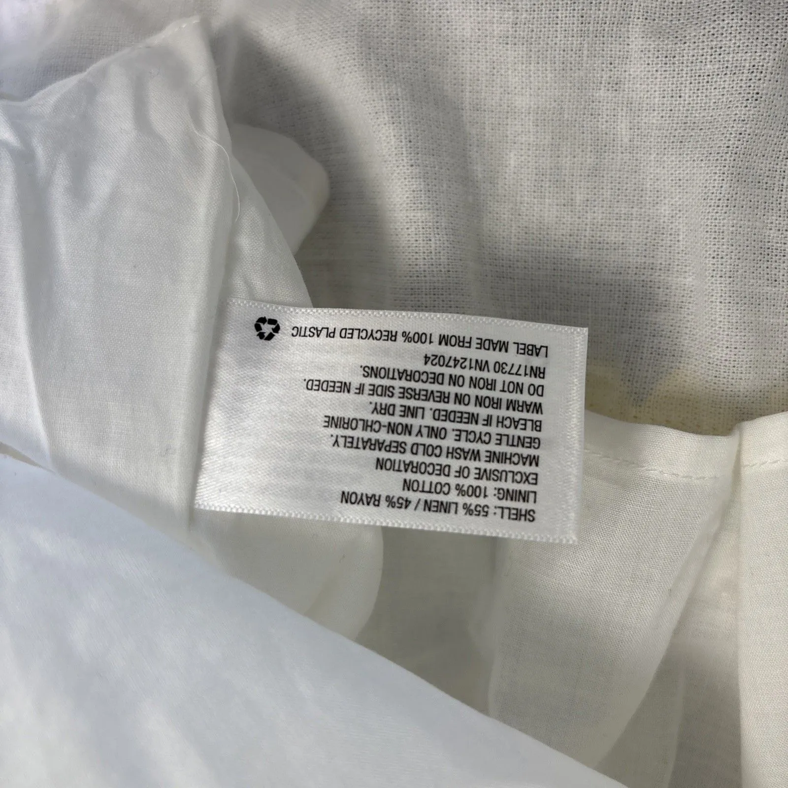 Lisa Marie Fernandez X Target Ric Rac Ribbon Dress Size XL White Yellow Pink - Image 5