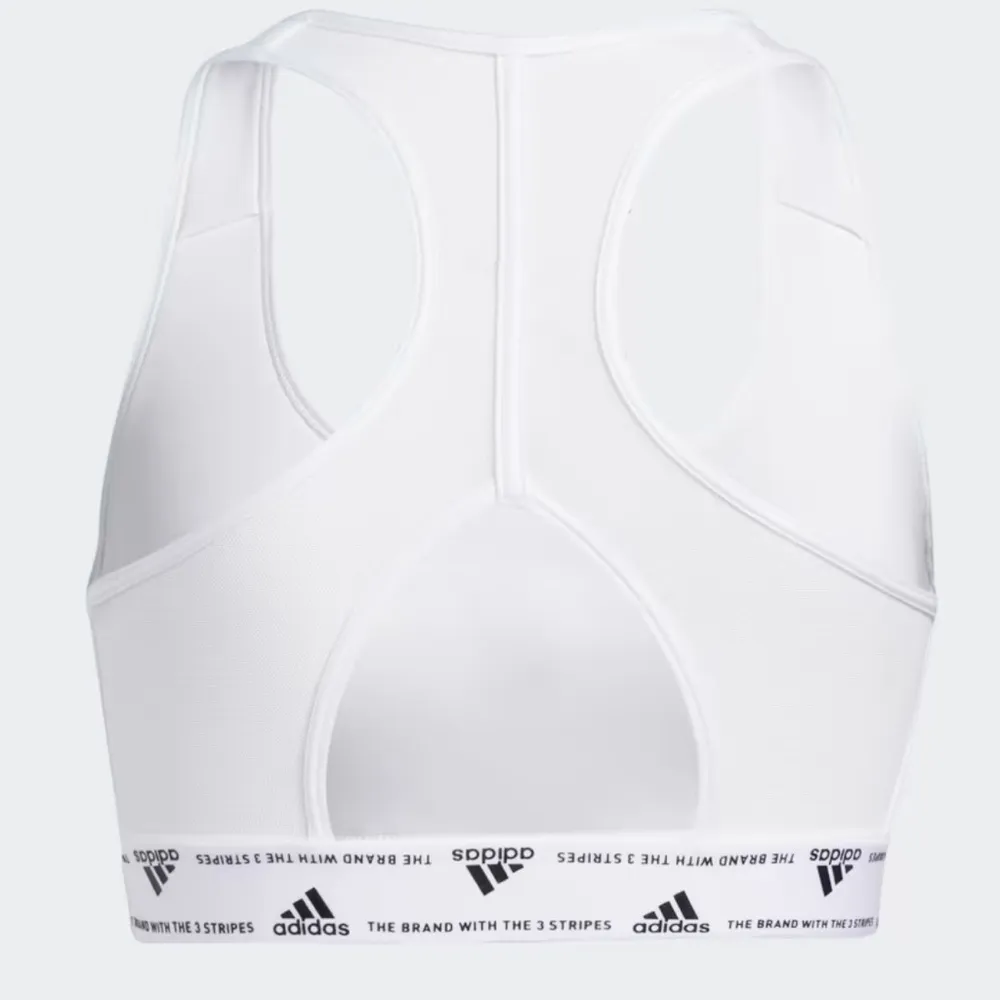 Adidas women’s sports bra Training Entrenamiento Color white Size 3X - Image 5
