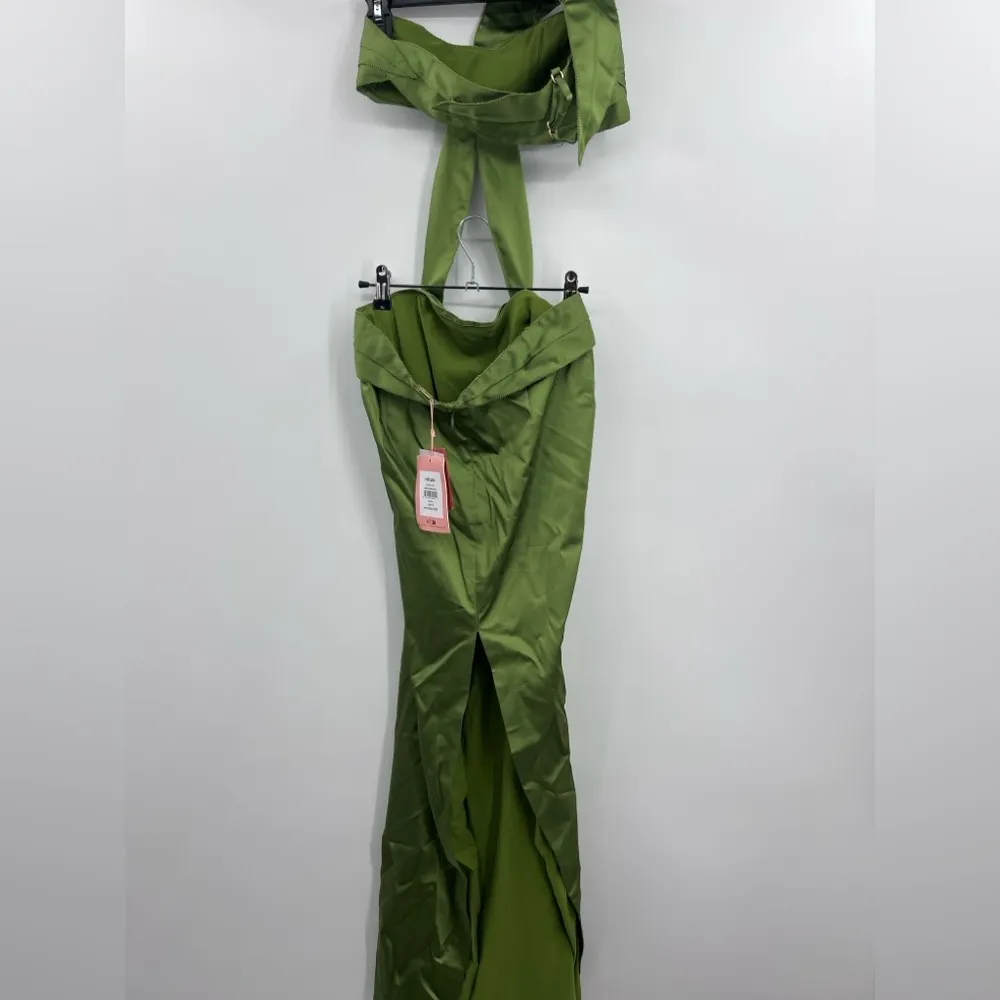 Cult Gaia Sharlena Gown in Olea - Image 11