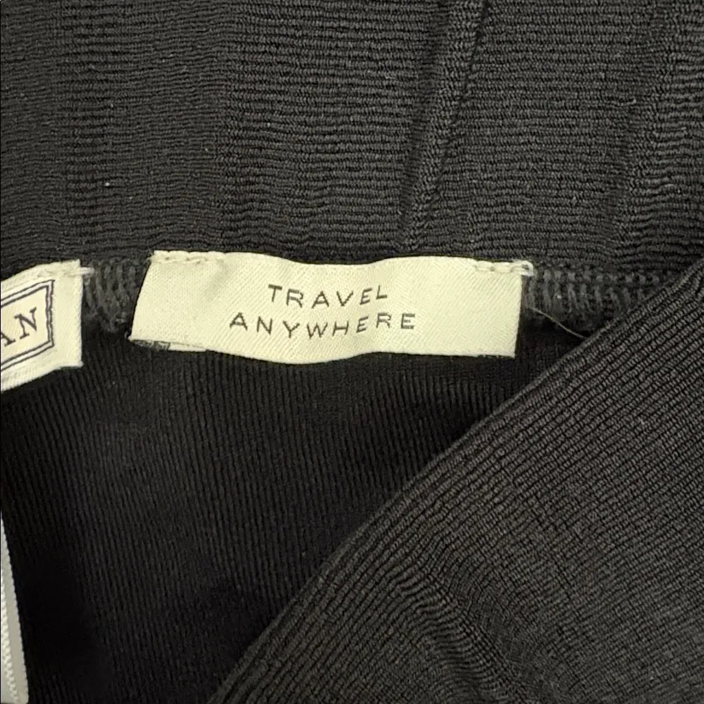 Dana Buchman Black Cropped Travel Anywhere Pull On Elastic Waist Pants Size S - Image 5