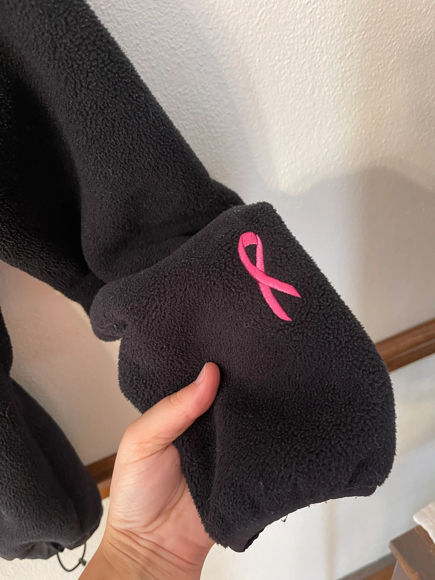 The North Face Black Jacket - Breast Cancer - Image 7