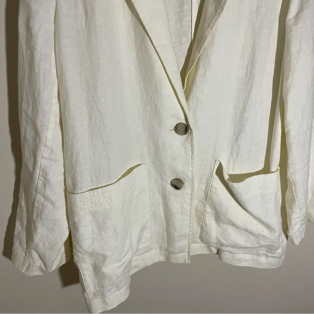 Madewell Linen Dorset Blazer - Image 4