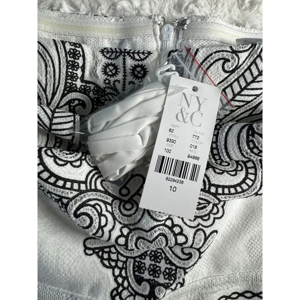 NY and Company Strapless Party Dress - Image 7