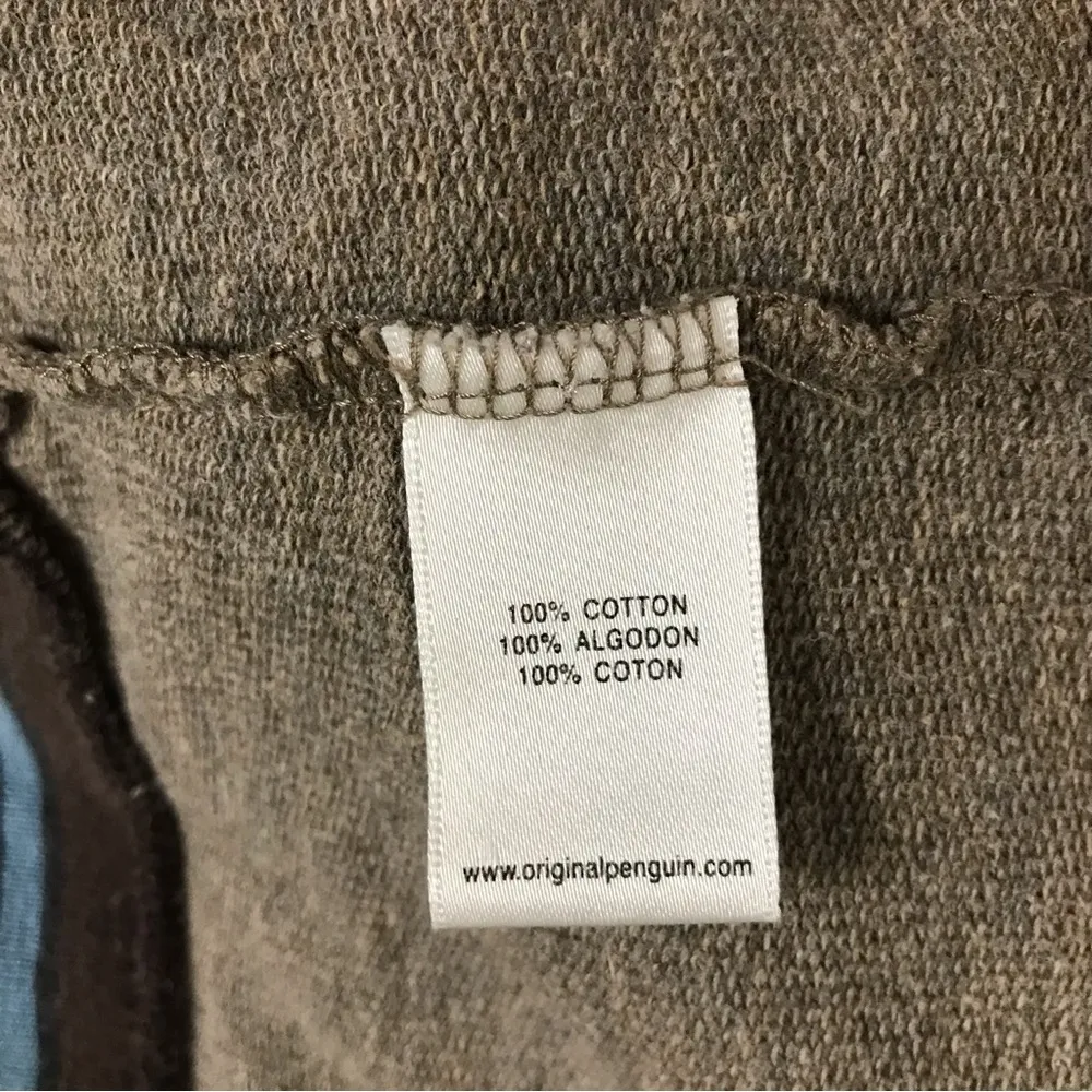 Original Penguin Color Block Track Jacket with Striped Trim - Image 4