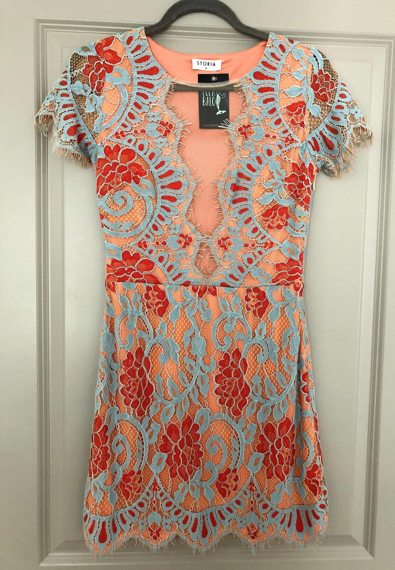 sheer beaded bodice lace wedding dress Floral Lace Wedding Dress with Sheer Bodice – loveangeldress
