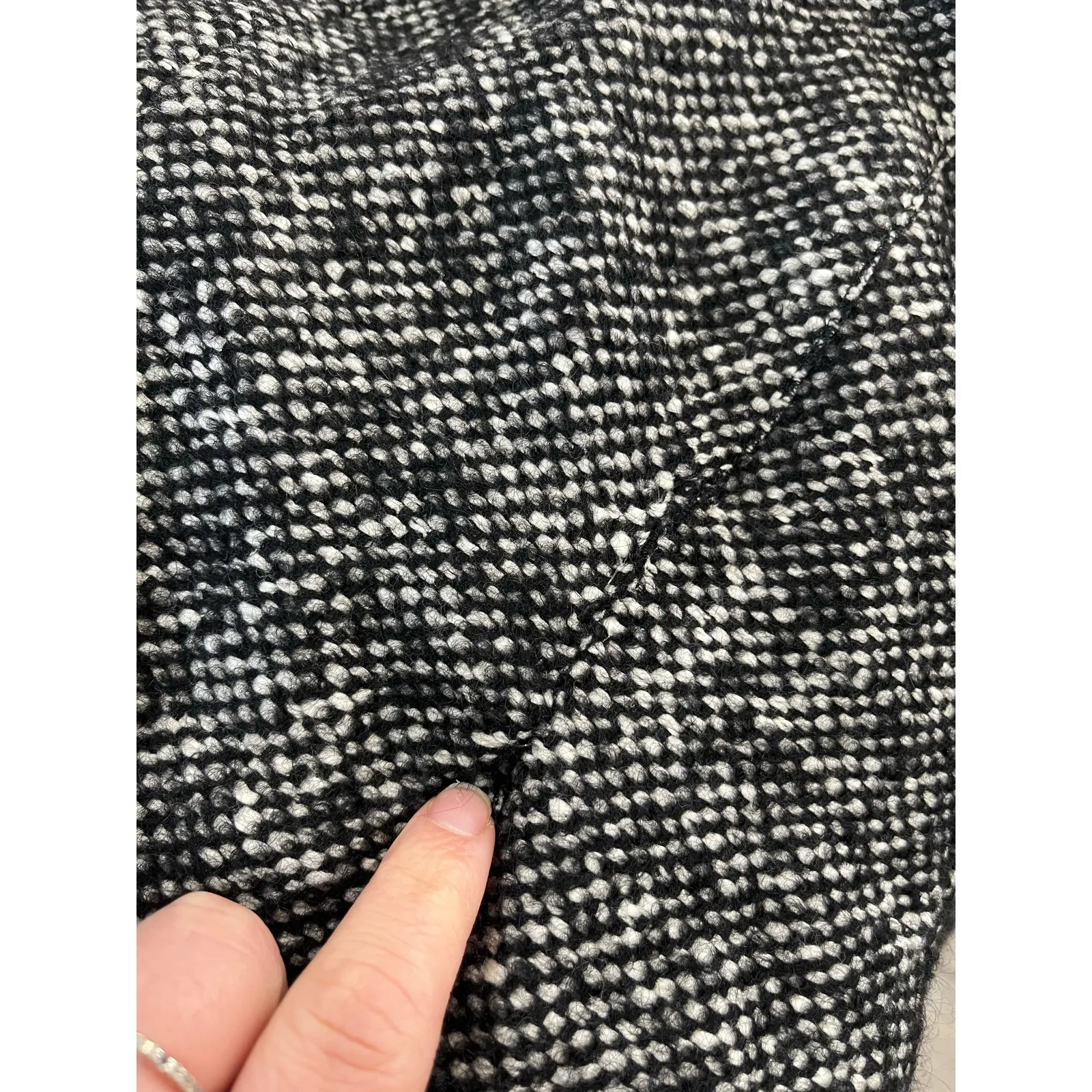 Dolce & Gabbana Black White Tweed Cropped Jacket Designer Blazer IT42 US6 - Image 12