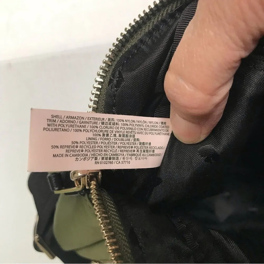 Kate Spade New York Dawn sapling green nylon medium size backpack - Image 14