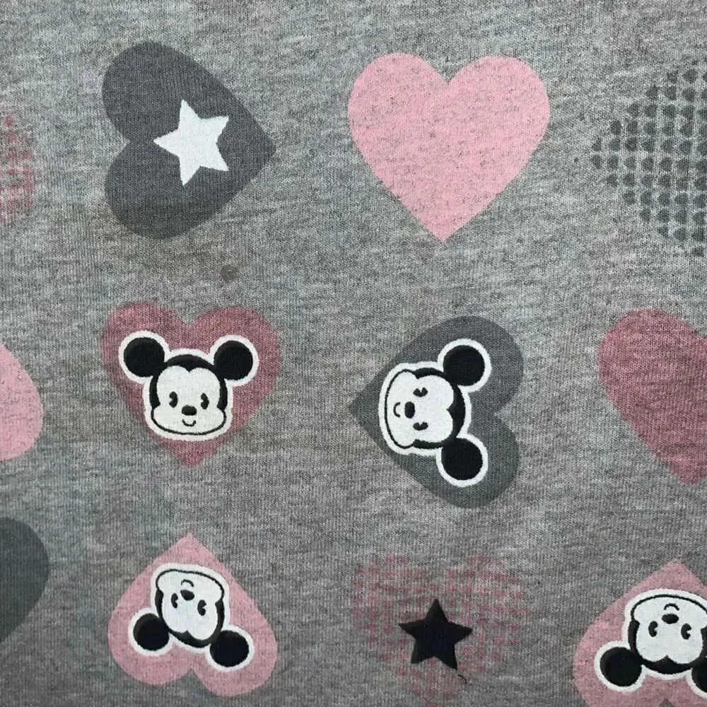 Vintage y2k Disney Mickey Mouse Argyle style baby tee - Image 2