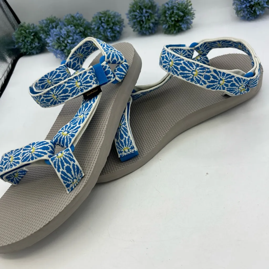 Teva  Original Universal Sandal 11 1003987 Blue, White, Yellow - Image 5