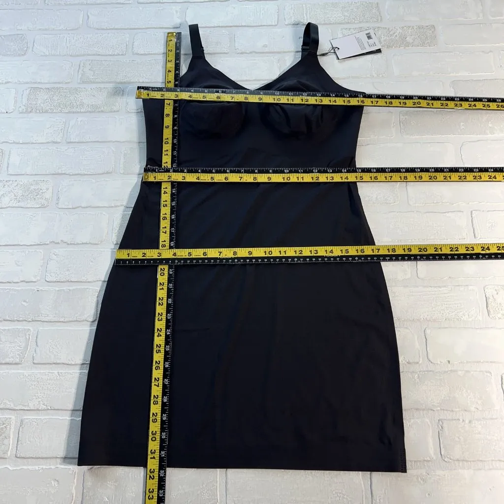 Knix LuxeLift Slip Womens‎ L+ Black Wireless Shapewear Adjustable Smooth Control Size L - Image 2