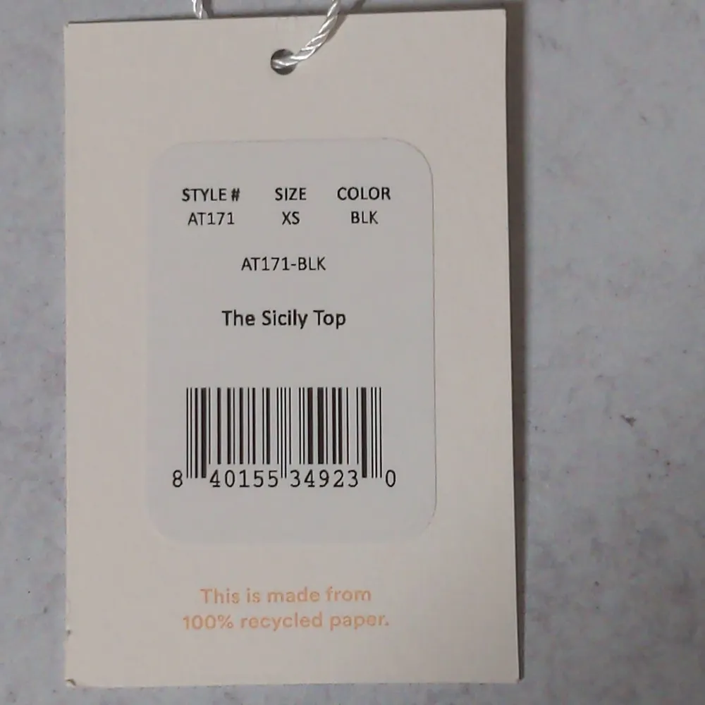 Andie Swim The Sicily Top Black Bikini XS - Image 13