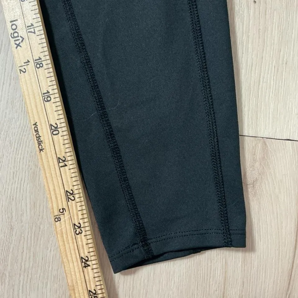 REI Co Op Womens Black Active Leggings Pockets Size Large - Image 7