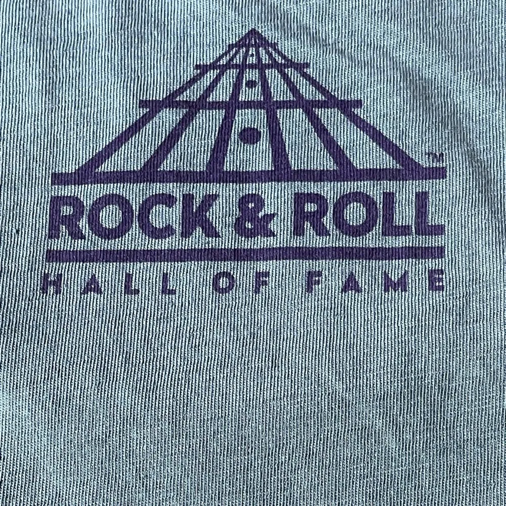 Rock & Roll Hall of Fame Ombré Grey Screen Print Short Sleeve T - Image 6