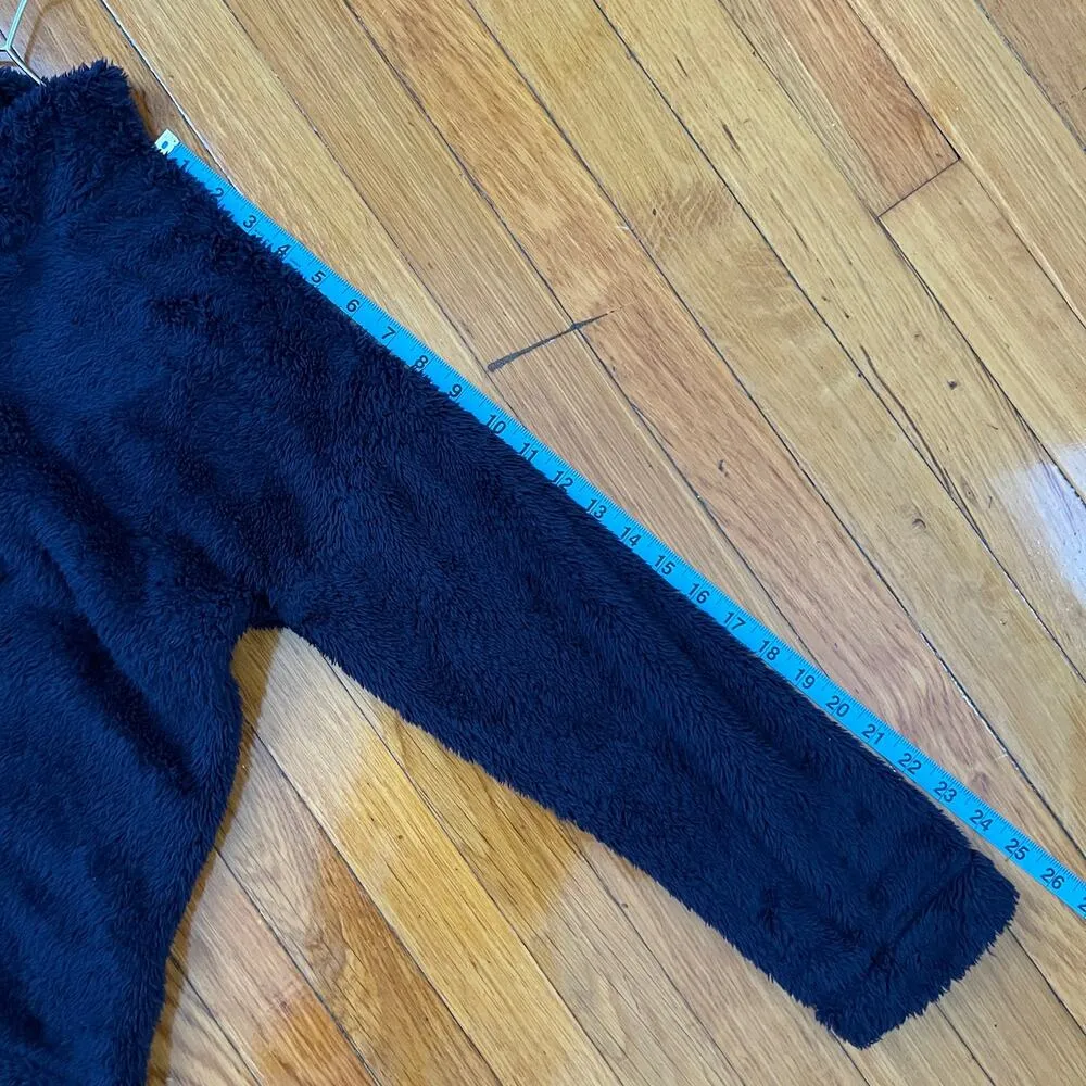 Jane & Bleecker Navy Blue Plush Cozy Mock Neck Pullover Sweater Size M - Image 13