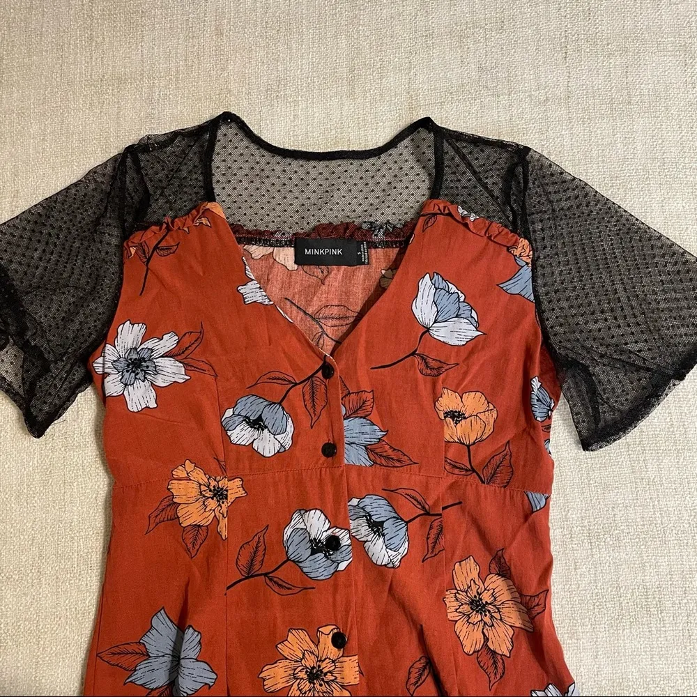 Mink Pink Button Down Dress - Image 6