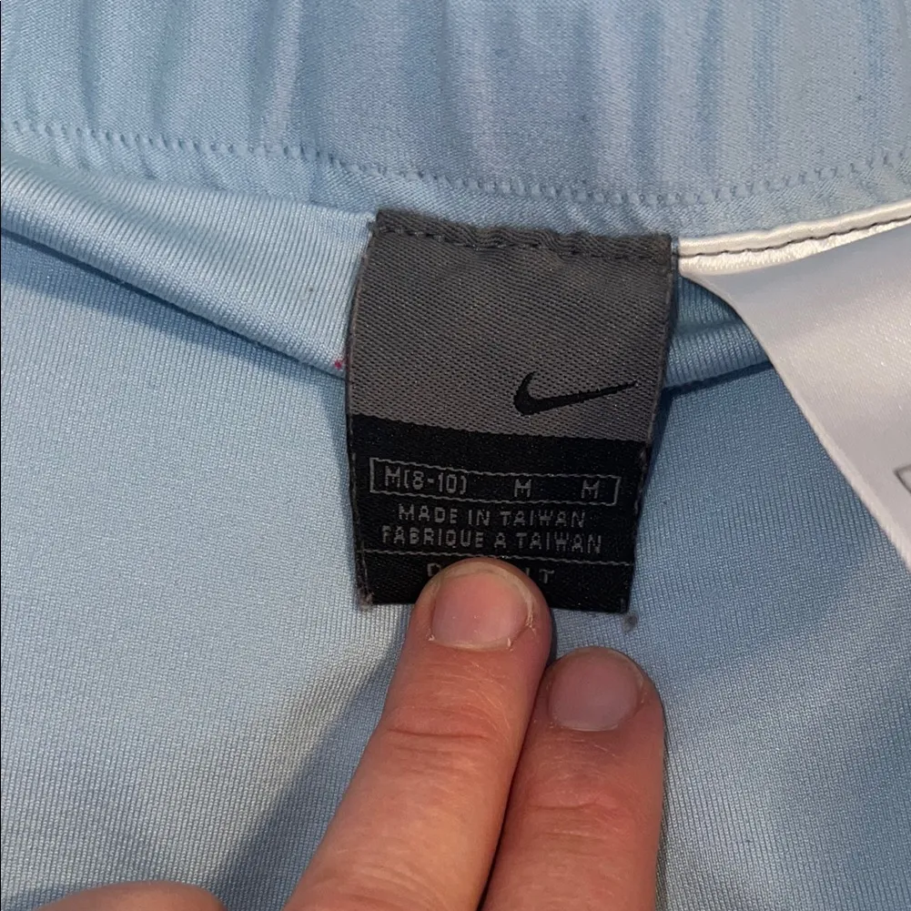 Nike Women's Sky Blue Mini Skirt - Image 2